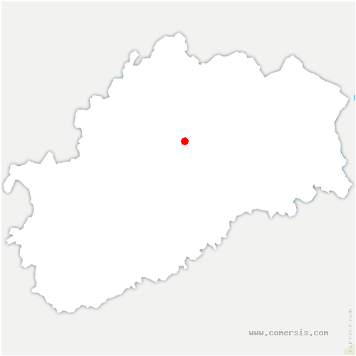 carte de localisation de Bethonvilliers