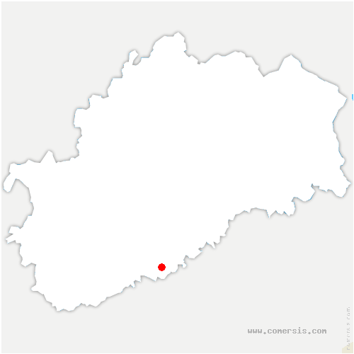 carte de localisation de Buthiers