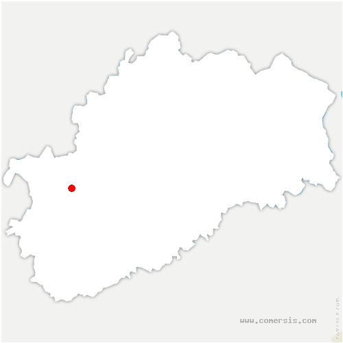 carte de localisation de By