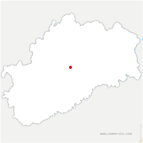 carte de localisation de Chèvremont