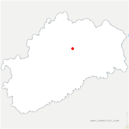 carte de localisation de Domprel