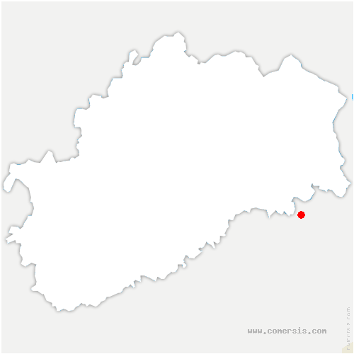 carte de localisation de Drambon