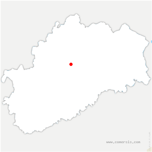carte de localisation de Fallerans