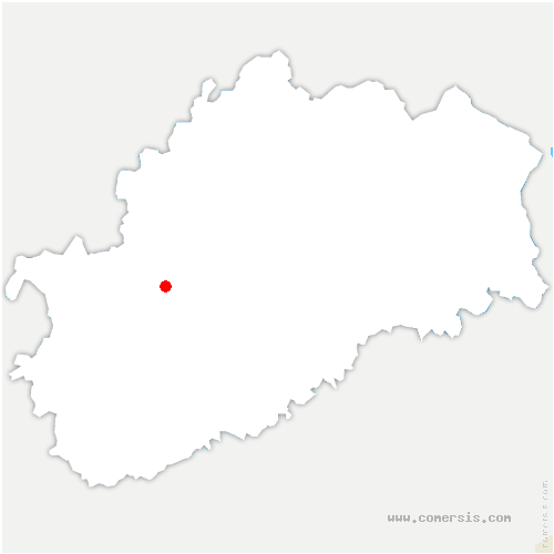 carte de localisation de Fertans