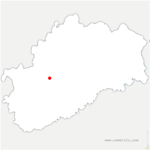 carte de localisation de Flagey