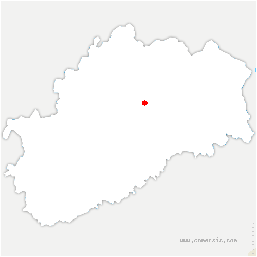 carte de localisation de Flangebouche