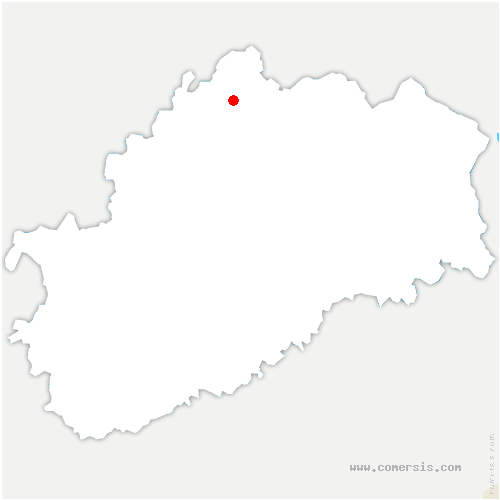carte de localisation de Fontenotte