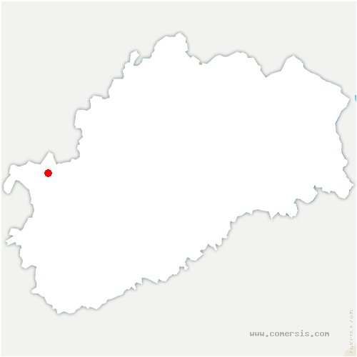 carte de localisation de Fourg