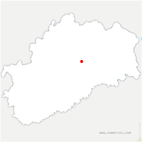 carte de localisation de Foussemagne