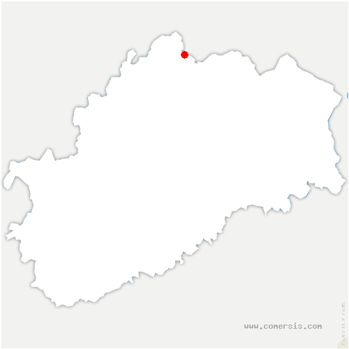 carte de localisation de Fraisans