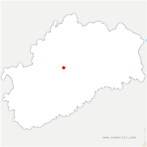 carte de localisation de Guyans-Durnes