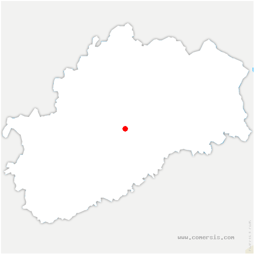 carte de localisation d'Hautepierre-le-Châtelet
