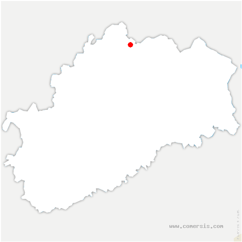 carte de localisation de l'Hôpital-Saint-Lieffroy