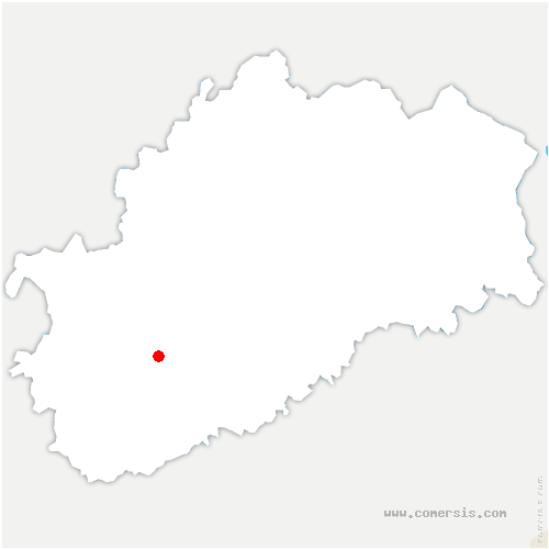 carte de localisation de Igny