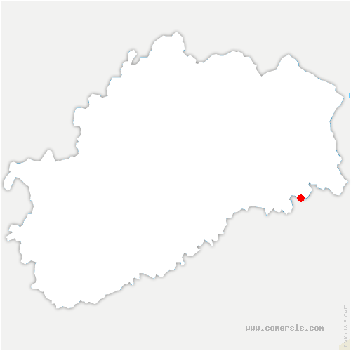 carte de localisation de Jancigny