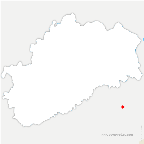 carte de localisation de Labergement-lès-Auxonne