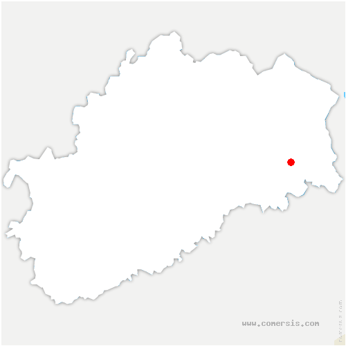carte de localisation de Licey-sur-Vingeanne