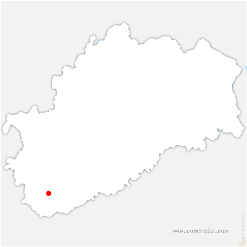 carte de localisation de Lieucourt