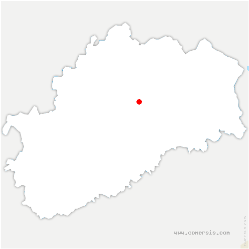 carte de localisation de Longechaux