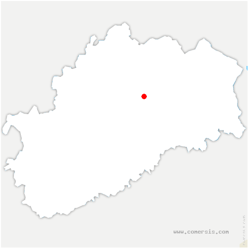 carte de localisation de Loray