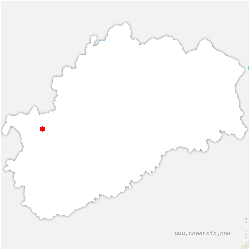carte de localisation de Mesmay