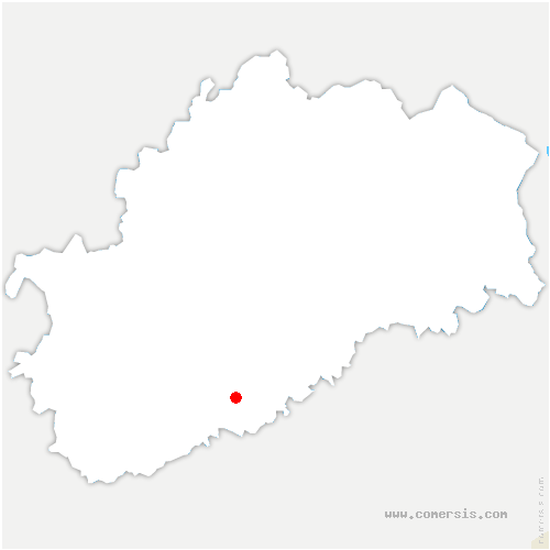 carte de localisation de Montarlot-lès-Rioz
