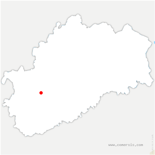 carte de localisation de Motey-sur-Saône