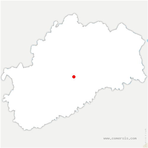 carte de localisation de Noidans-lès-Vesoul