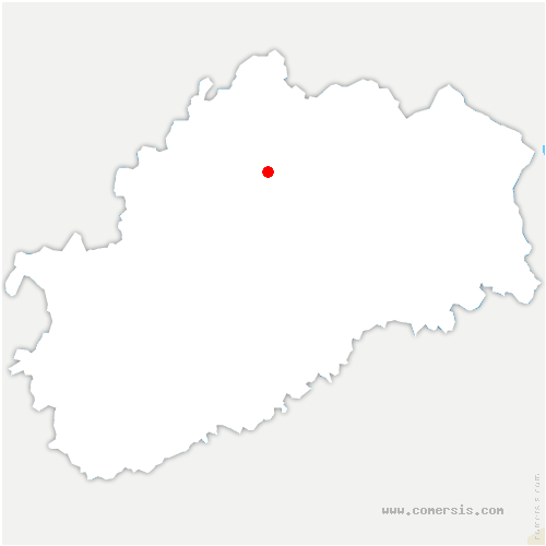 carte de localisation d'Orsans