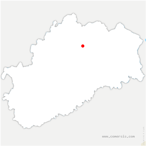 carte de localisation de Pagnoz