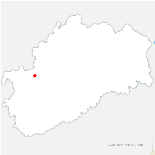 carte de localisation de Palantine
