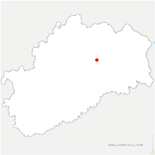 carte de localisation de Plaimbois-Vennes
