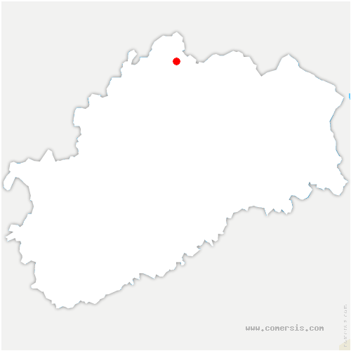 carte de localisation de Rans