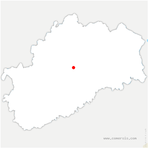 carte de localisation de Rantechaux