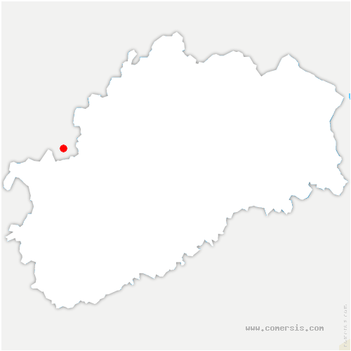 carte de localisation de Routelle