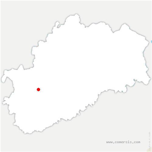 carte de localisation de Saraz