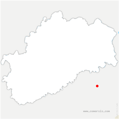 carte de localisation de Tillenay