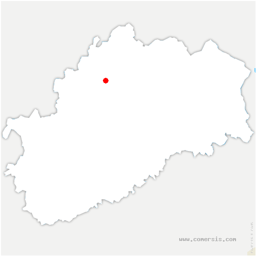 carte de localisation de Vauchamps