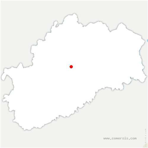 carte de localisation de Vernierfontaine