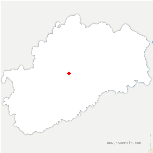 carte de localisation de Voires