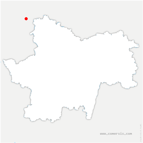 carte de localisation d'Arbigny
