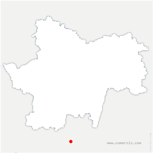 carte de localisation d'Auxey-Duresses