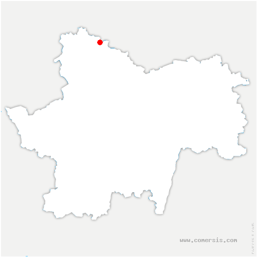 carte de localisation de Barnay