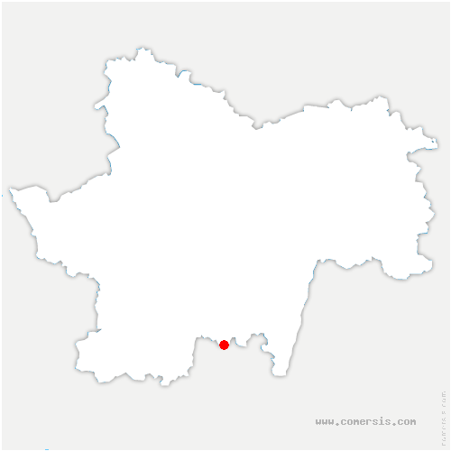 carte de localisation de Bouilland