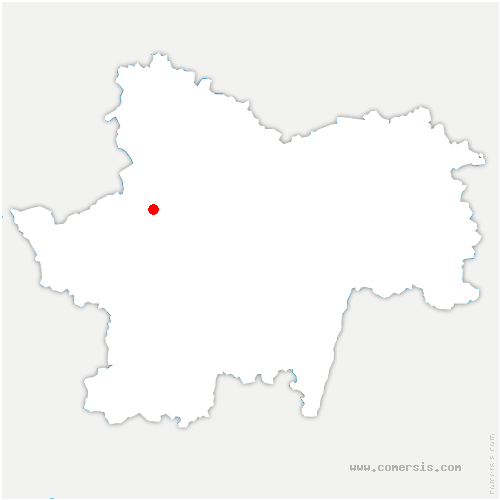 carte de localisation de la Boulaye