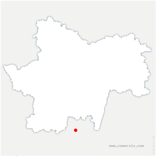 carte de localisation de Bouze-lès-Beaune