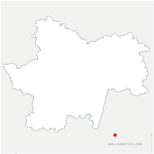 carte de localisation de Chamblanc