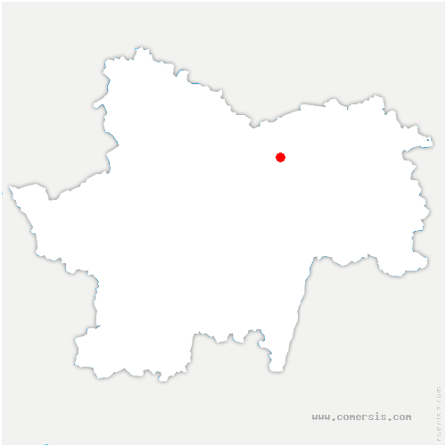 carte de localisation de Champforgeuil