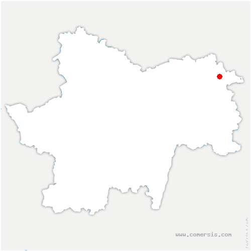 carte de localisation de Chapelle-Saint-Sauveur