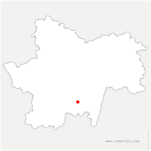 carte de localisation de Chapelle-du-Mont-de-France